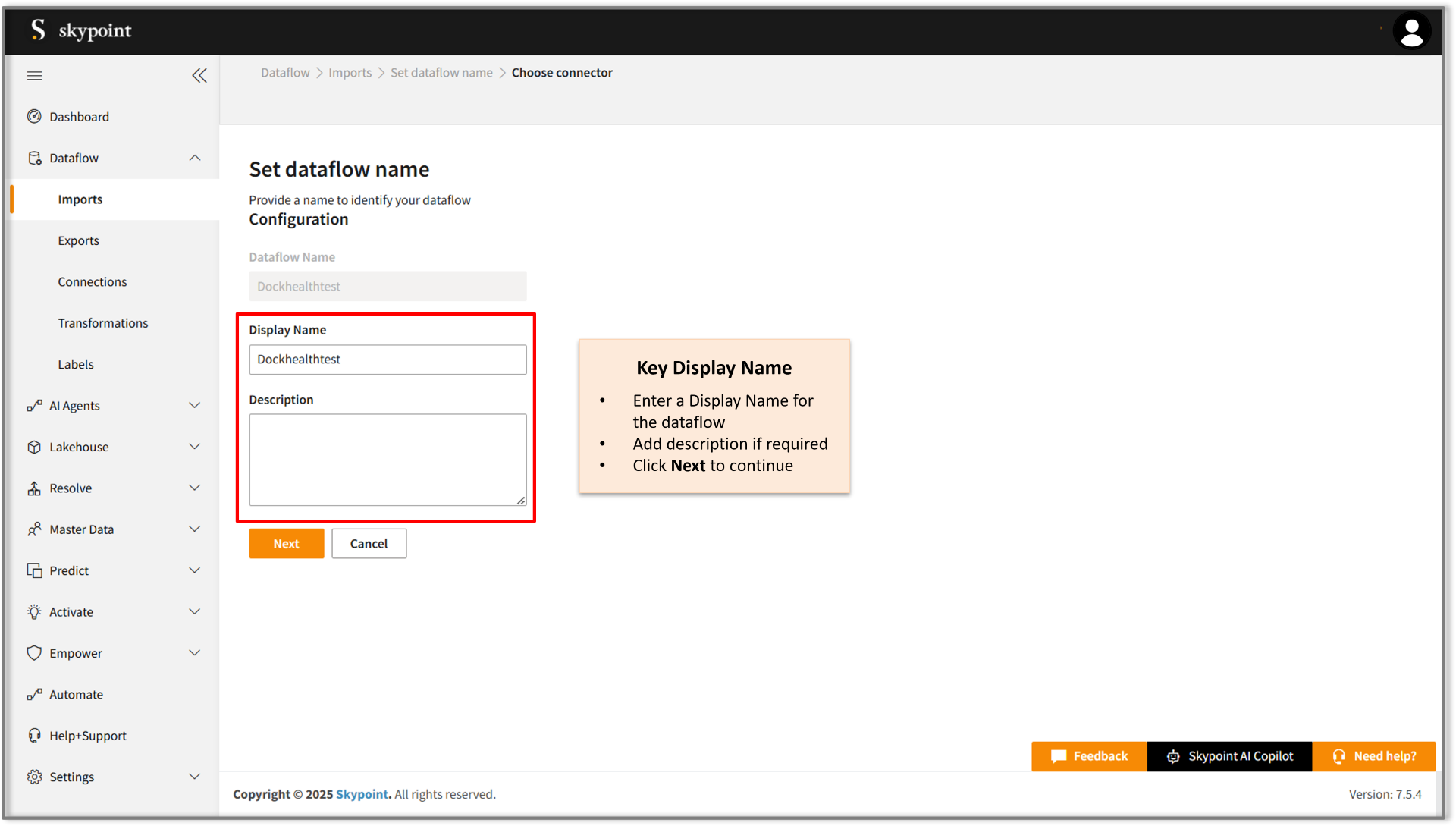 Add dockhealth connector